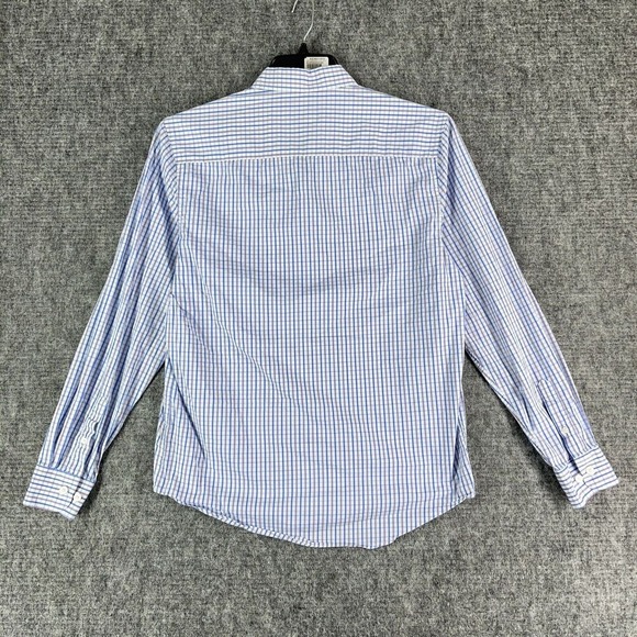Simply Southern Shirt Mens M Plaid Office Casual Preppy Modern Minimal Coastal - Picture 2 of 12